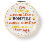 Alternative view 5 of Like a Bonfire Cross Stitch Kit