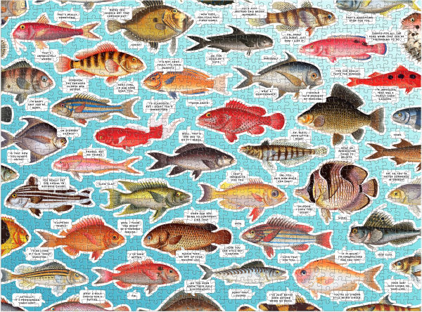 Judgy Fish 1000 Piece Puzzle