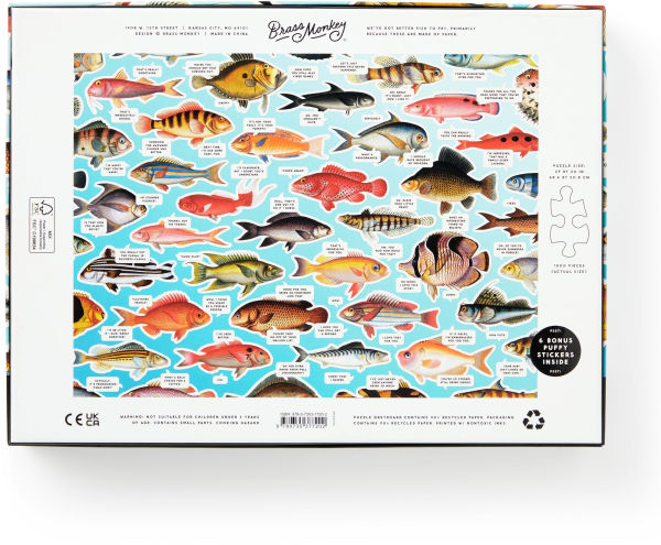 Judgy Fish 1000 Piece Puzzle