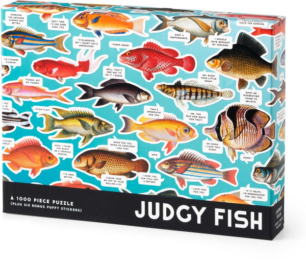Judgy Fish 1000 Piece Puzzle