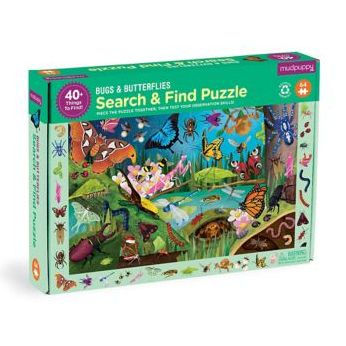 Bugs & Butterflies 64 Piece Search & Find Puzzle