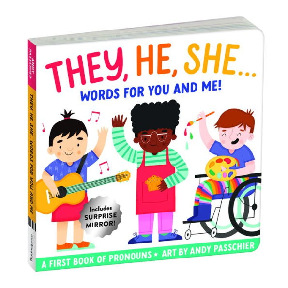 They, He, She: Words for You and Me Board Book