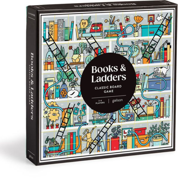 Books and Ladders Classic Board Game