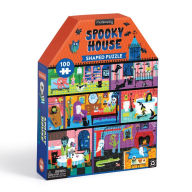 Title: Spooky House 100 piece House-Shaped Puzzle