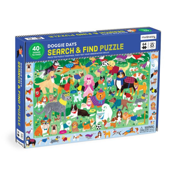 Puz 64 Search Find Doggie Days