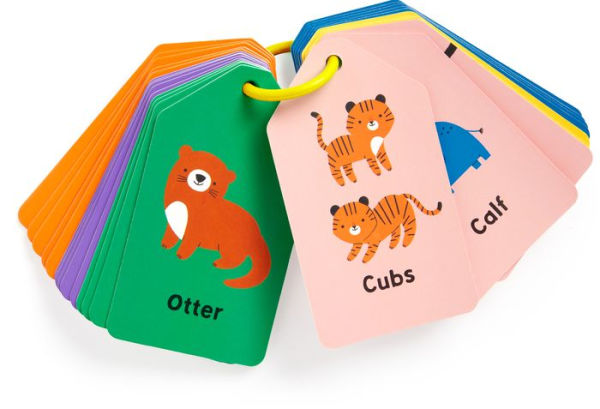 Baby Animals Ring Flash Cards