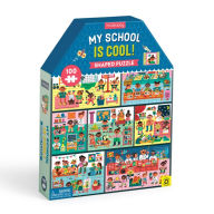 Title: My School is Cool 100 Piece Puzzle House-shaped Puzzle