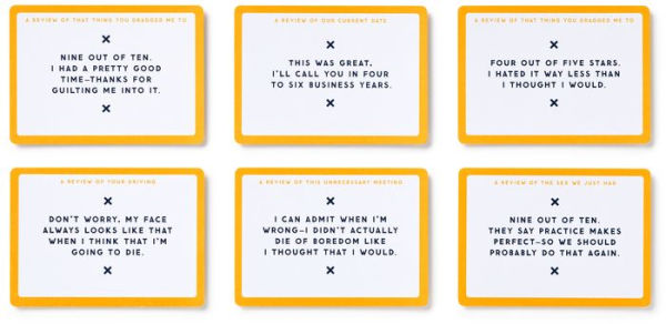 Oddly Specific Ratings