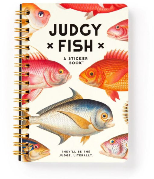 Judgy Fish Sticker Book