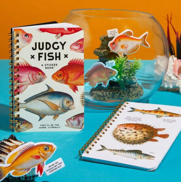 Judgy Fish Sticker Book