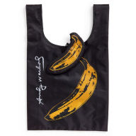 Title: Andy Warhol Banana Packable Nylon Tote Bag