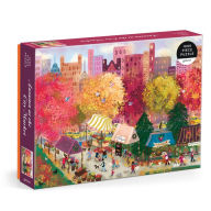 Title: Joy Laforme Autumn at the City Market 1000 Piece Puzzle