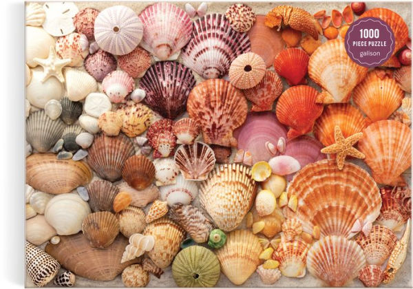 Vibrant Seashells 1000 Piece Puzzle