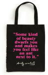 Alternative view 2 of Warhol Flowers Canvas Tote Bag - Pink