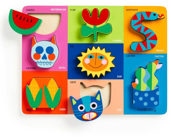 Mis Amigos-My Friends Wooden Tray Puzzle