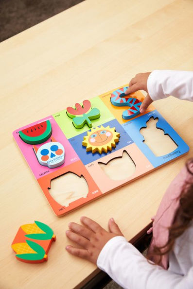 Mis Amigos-My Friends Wooden Tray Puzzle