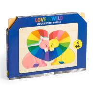 Title: Love in the Wild Wooden Tray Puzzle, Author: Mudpuppy