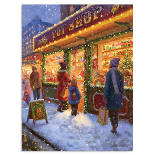 Winter Toy Shop Holiday Card Set