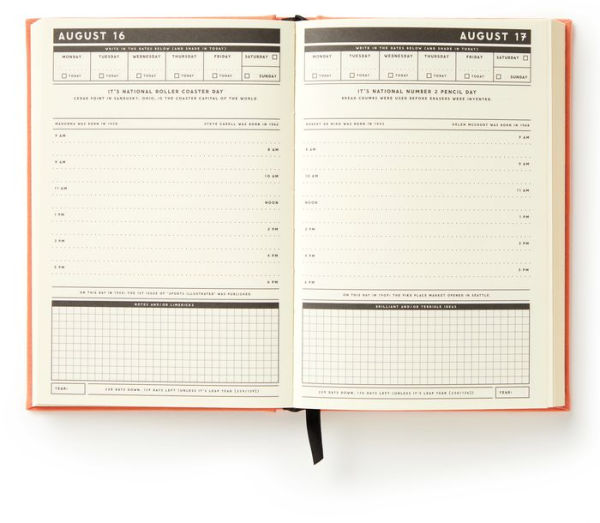 Part-Time Adult Undated Daily Planner