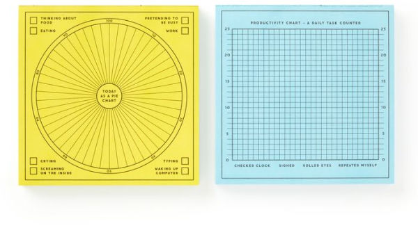 A La Chart Notepad Set of 2
