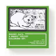 Title: Moody Cats Magic Velvet Coloring Set