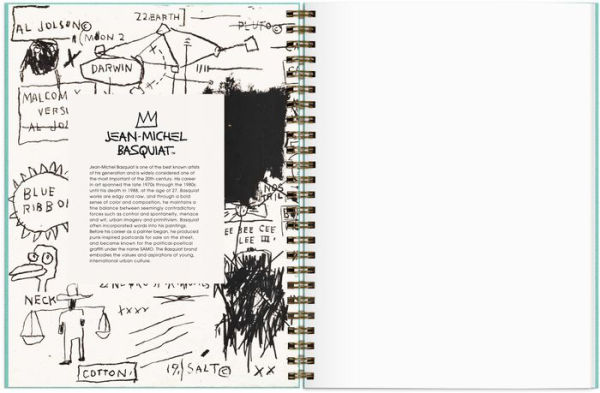 Jean-Michel Basquiat Inspirational Sketchbook: Includes 12 Full-Color Pages of Artwork From Jean-Michel Basquiat