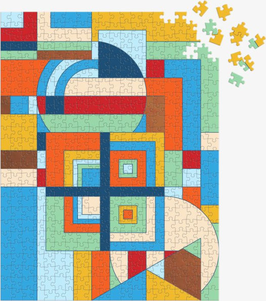 Frank Lloyd Wright December Gifts 500 Piece Book Puzzle