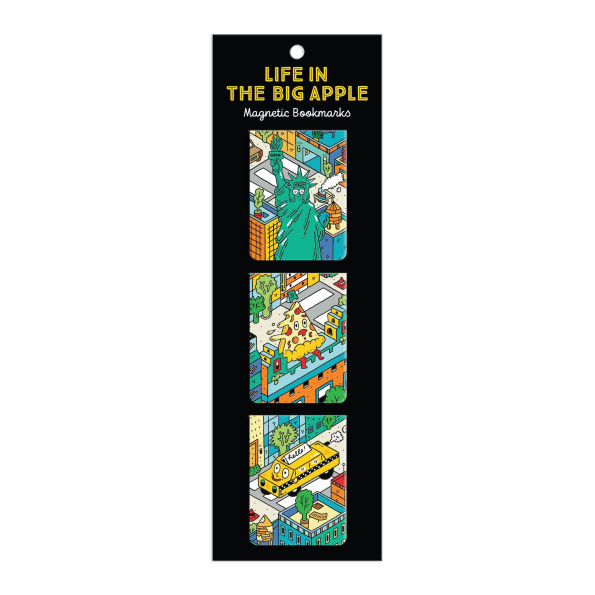 Life In The Big Apple Magnetic Bookmarks