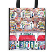 Title: Michael Storrings A Day at the Bookstore Reusable Tote, Author: Galison