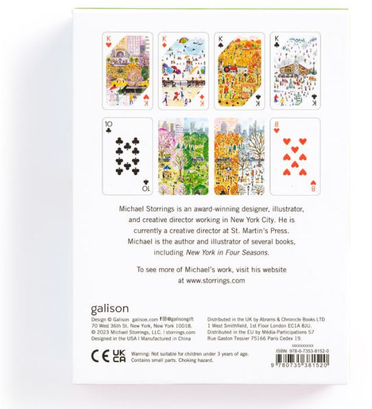 Michael Storrings Four Seasons Playing Card Set