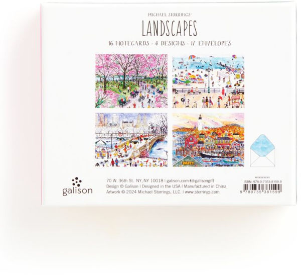 Michael Storrings Landscapes Blank Greeting Card Assortment