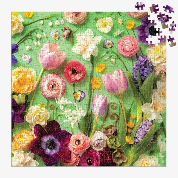 Springtime Petals 500 Piece Puzzle