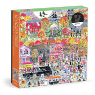 Title: Michael Storrings Halloween Parade 500 Piece Puzzle