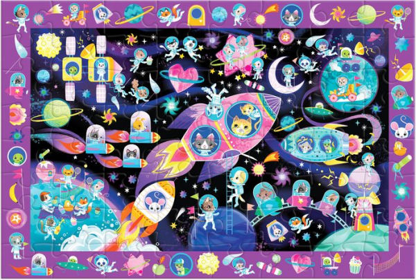 Cosmic Dreams 64 Piece Search & Find Puzzle