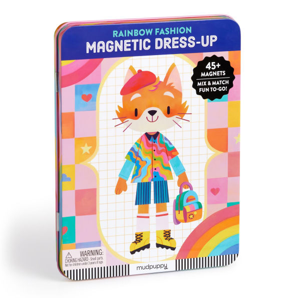 Rainbow Fashion Magnetic Dress-Up