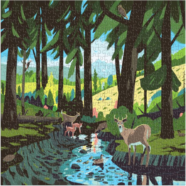 Woodland Pass 500 Piece Puzzle