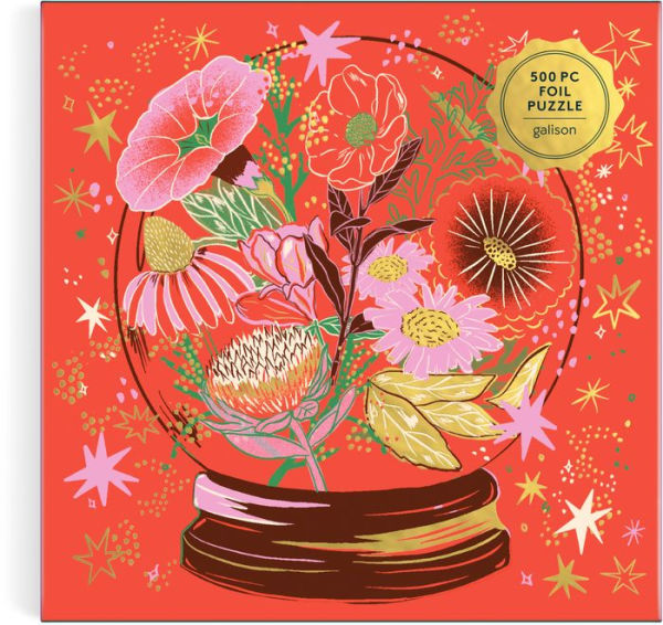 Flower Gazing 500 Piece Foil Puzzle