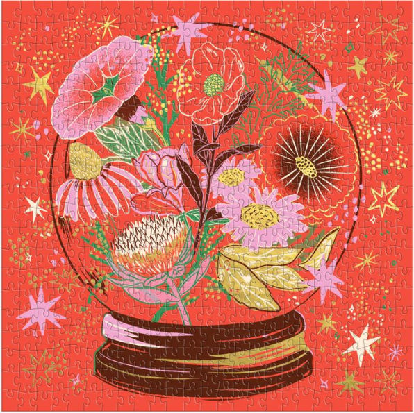 Flower Gazing 500 Piece Foil Puzzle