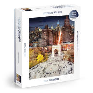 Title: Stephen Wilkes Day To Night Washington Square Park 1000 Piece Puzzle