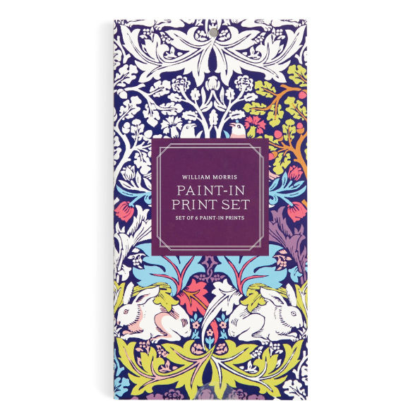 William Morris Paint-In Print Set