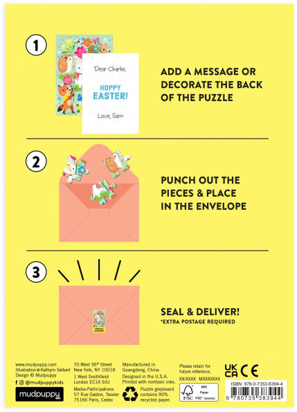 Hoppy Easter! Greeting Card Puzzle