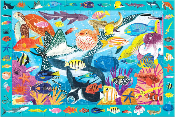 Coral Reef 64 Piece Search & Find Puzzle