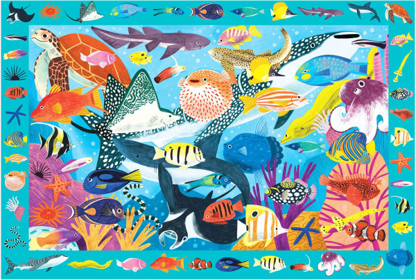 Coral Reef 64 Piece Search & Find Puzzle