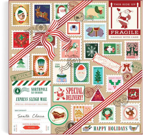 クリスマスsale フォロー特典 ピンセット Santa Mail 500 Piece Puzzle by Paper Source | Barnes & Noble®