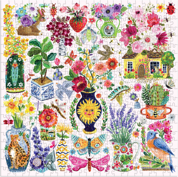 Buzzy Bouquets 500 Piece Puzzle