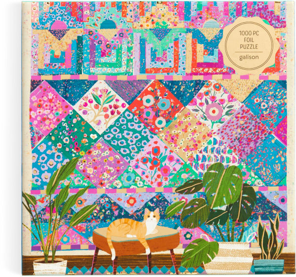 Victoria Ball Quilter's Corner 1000 Piece Foil Puzzle
