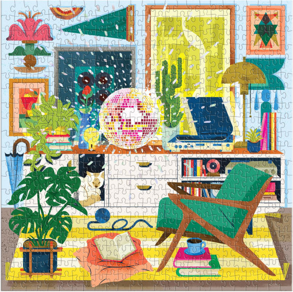 Disco Life 500 Piece Foil Puzzle