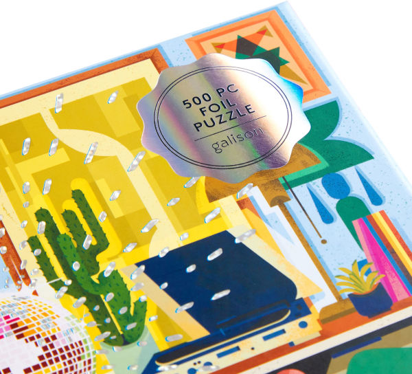 Disco Life 500 Piece Foil Puzzle