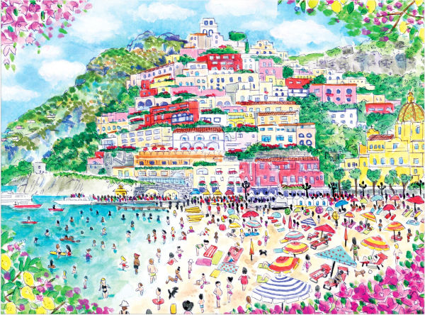 Michael Storrings Coast of Italy 1000 Piece Puzzle