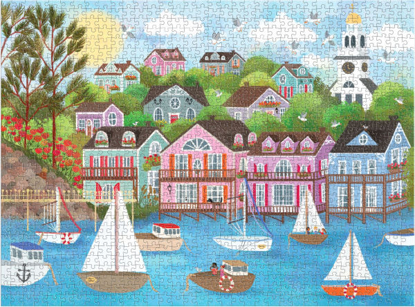 Joy Laforme Harbor by the Sea Piece Puzzle